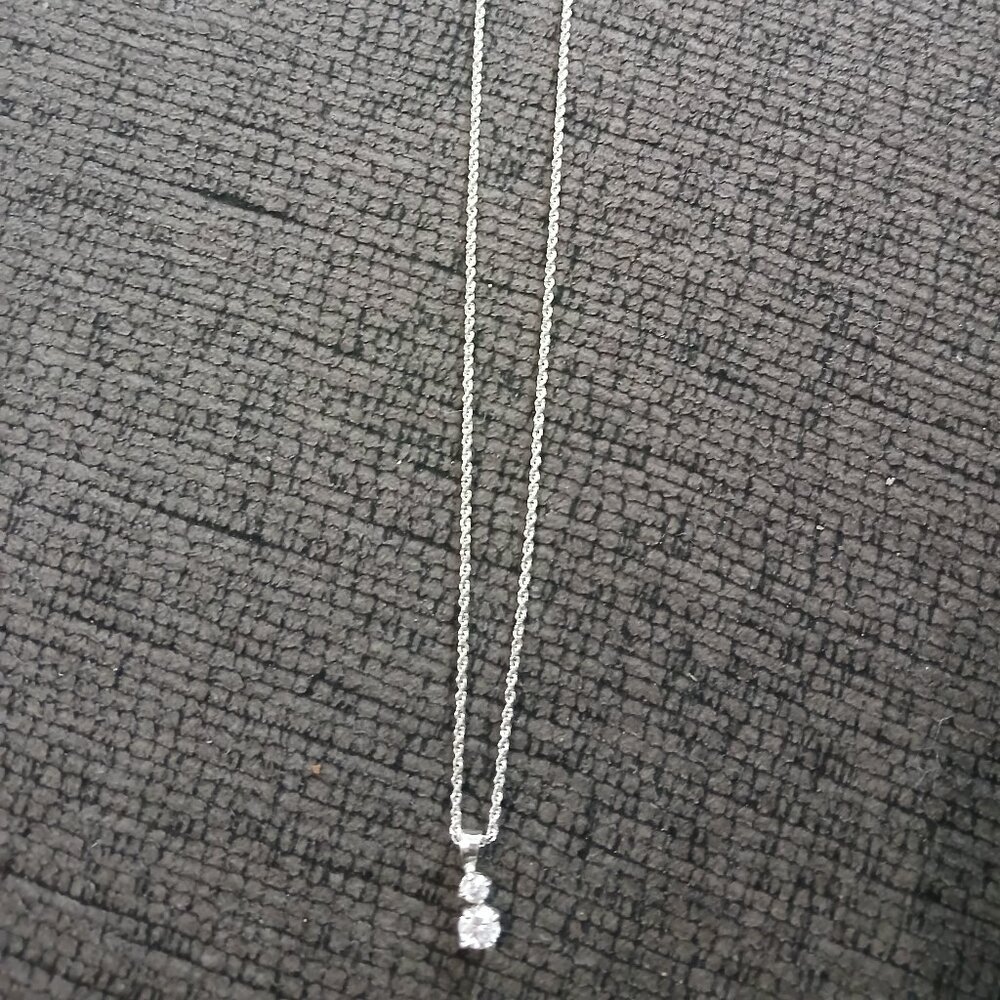 Silver necklace